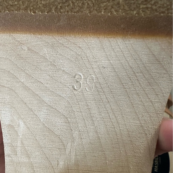 Swedish Hasbeens Handmade Luxury Slipper Clogs - Picture 4 of 6